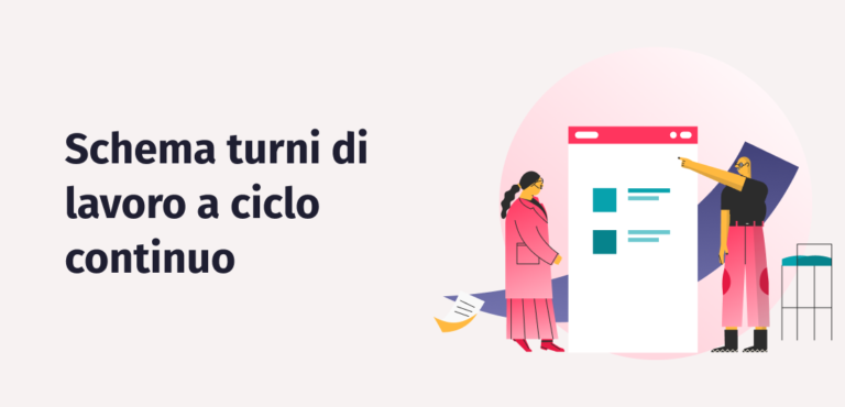 Schema turni di lavoro a ciclo continuo cosè e come funziona