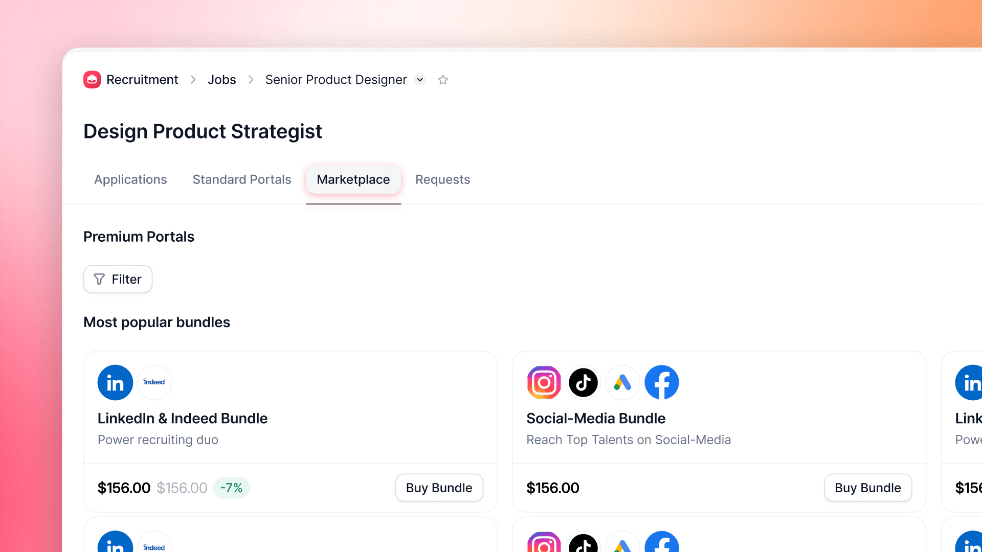 Raggiungi più candidati con i portali premium