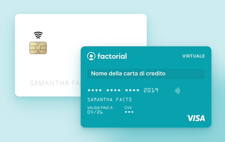 carta credito spese factorial it