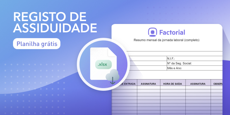 mapa assiduidade excel Registo de assiduidade em excel: descarregar planilha grátis 