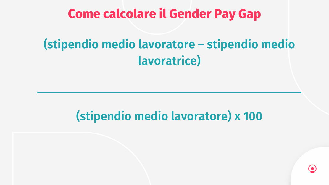 gender gap calcolo