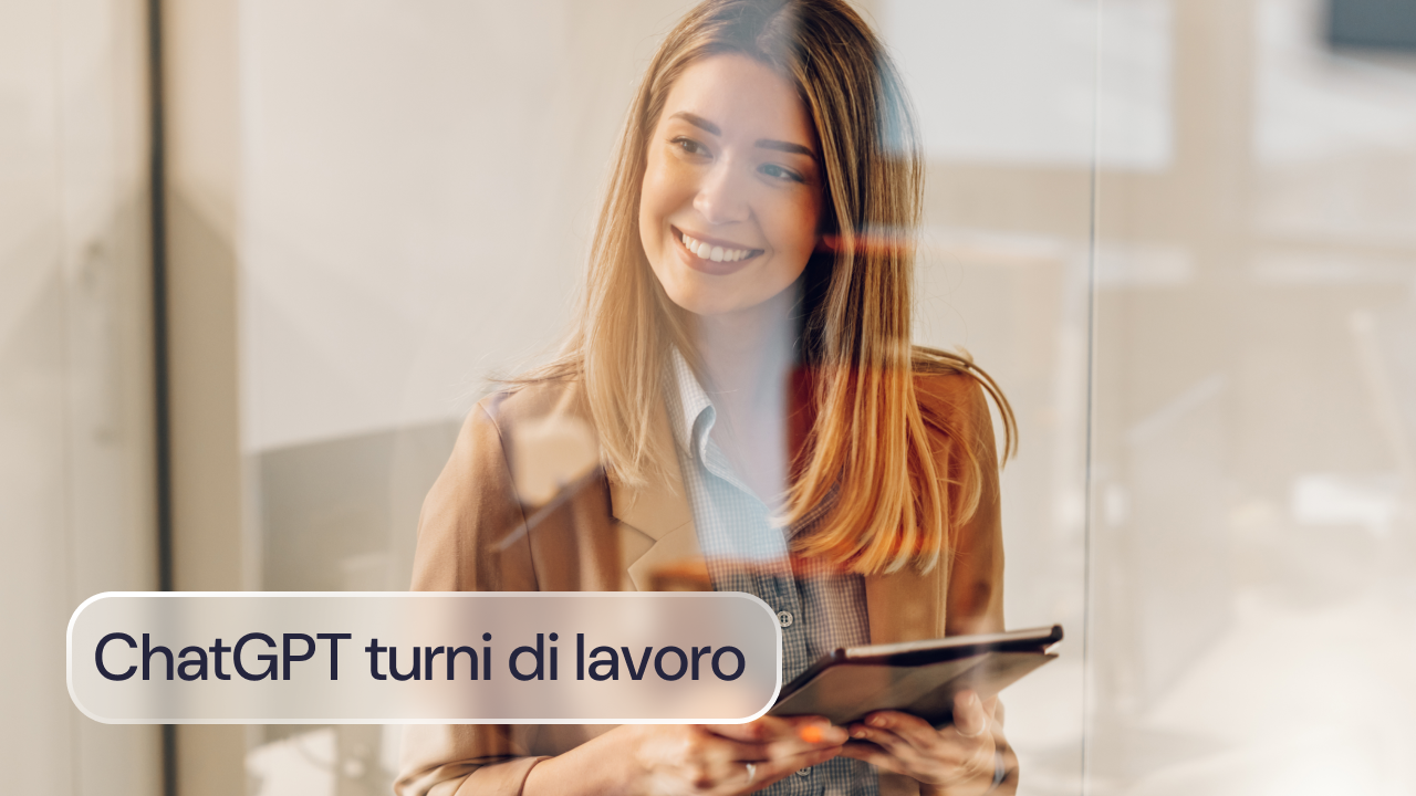 ChatGPT e turni di lavoro: come usare l'IA per pianificarli al meglio