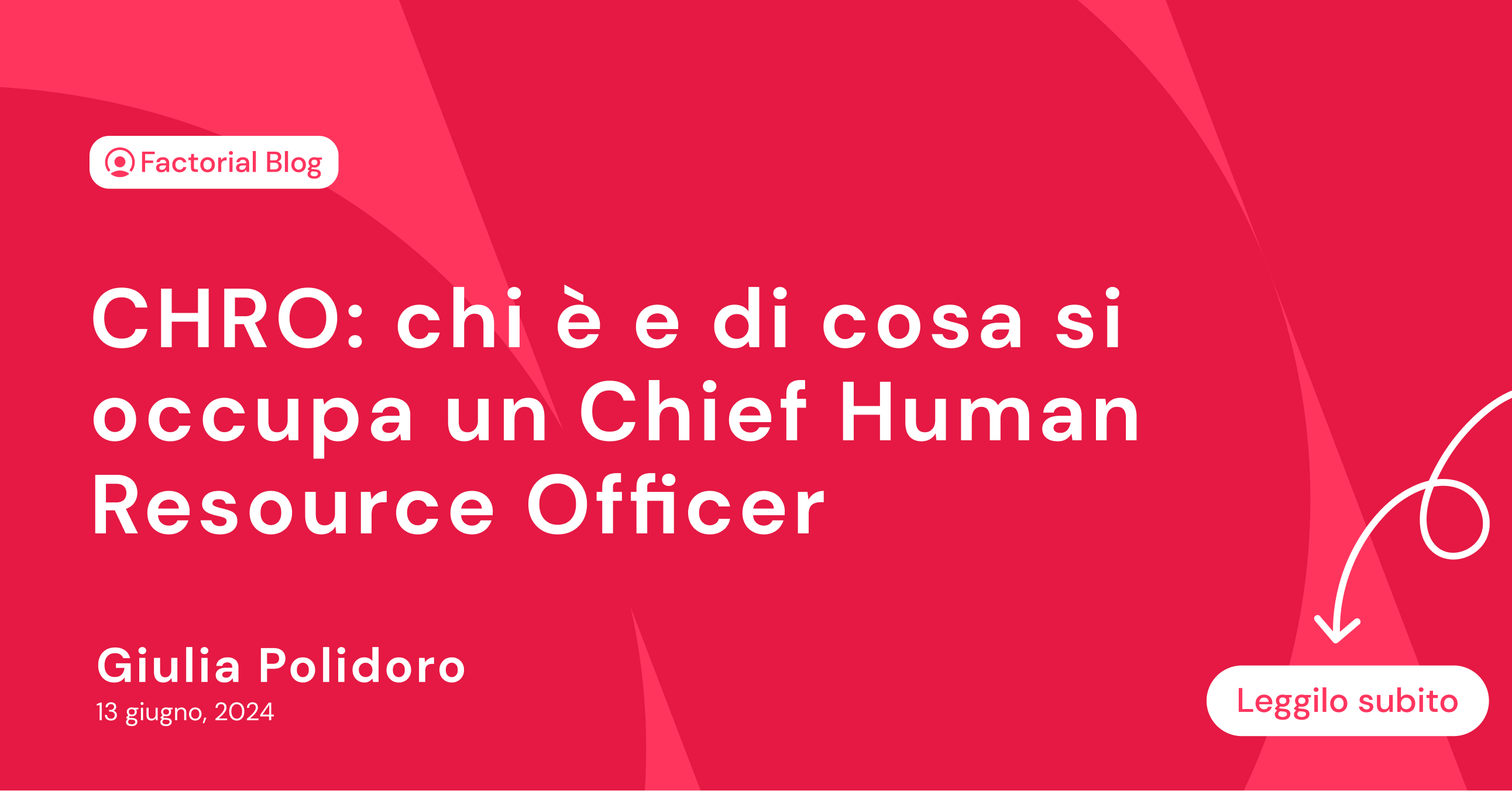 CHRO: chi è e di cosa si occupa un Chief Human Resource Officer