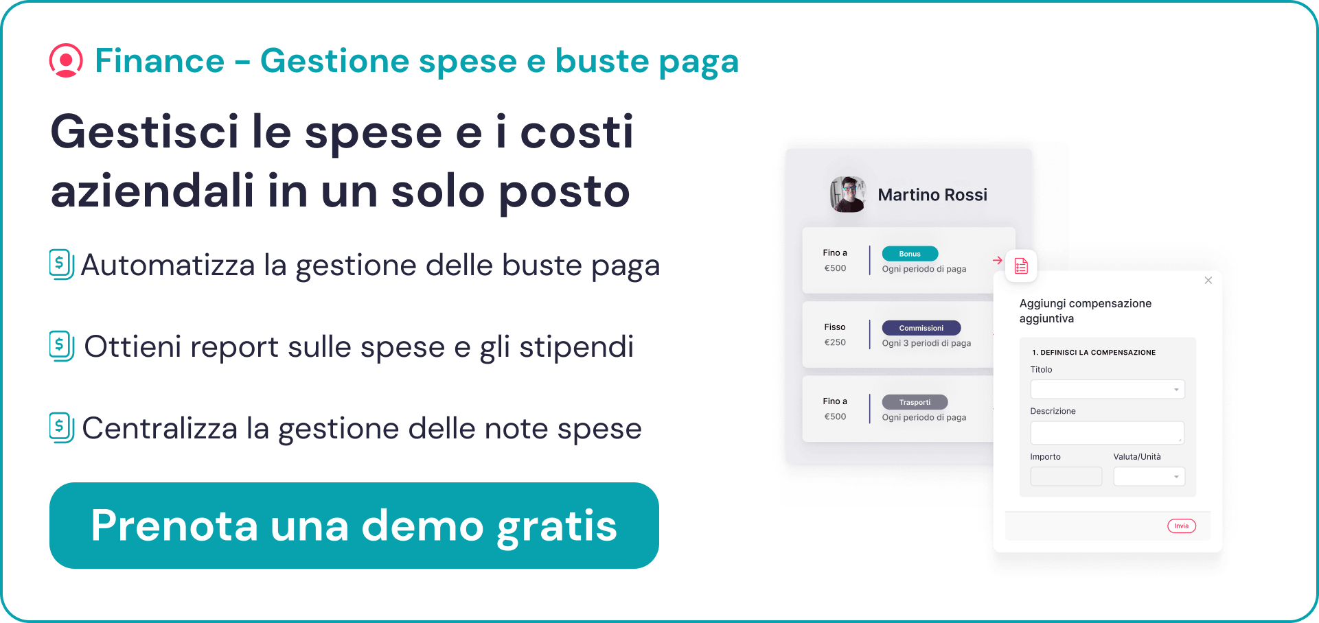 Digitalizza la gestione delle spese e della liquidazione TFR con un software HR