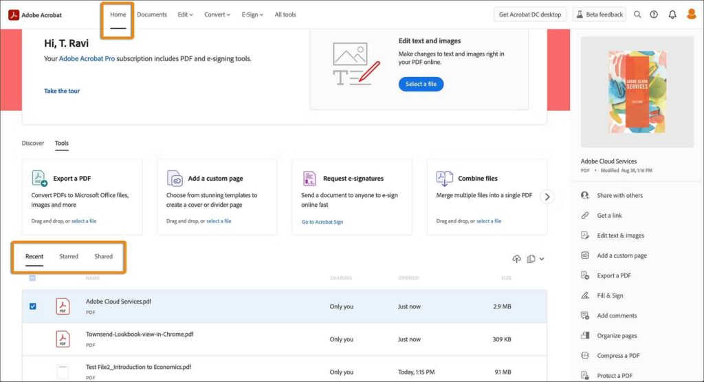 adobe document cloud software gestione documentale