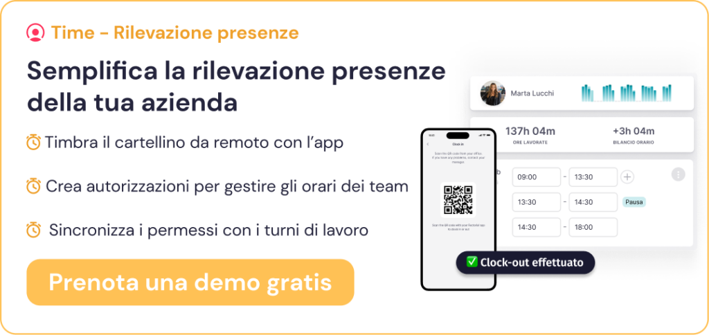 Sostituisci il badge lavoro con l'app di rilevazione presenze di Factorial