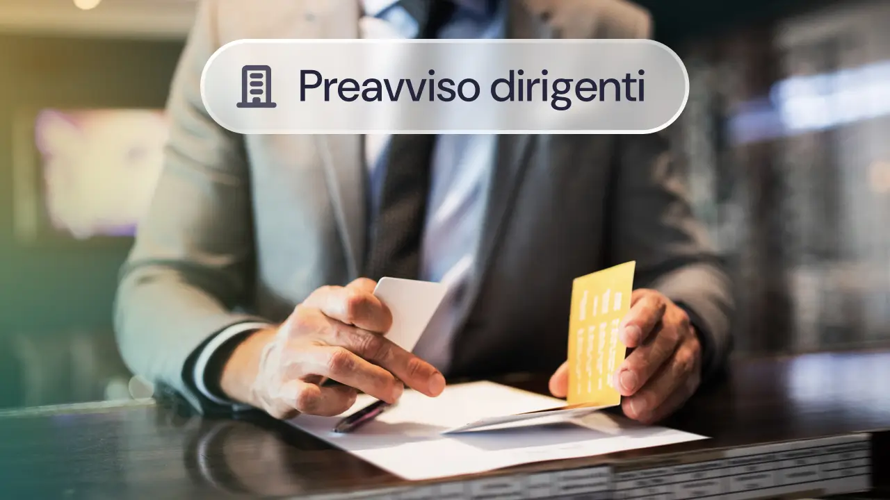 Preavviso dirigente: come sono regolati licenziamenti e dimissioni