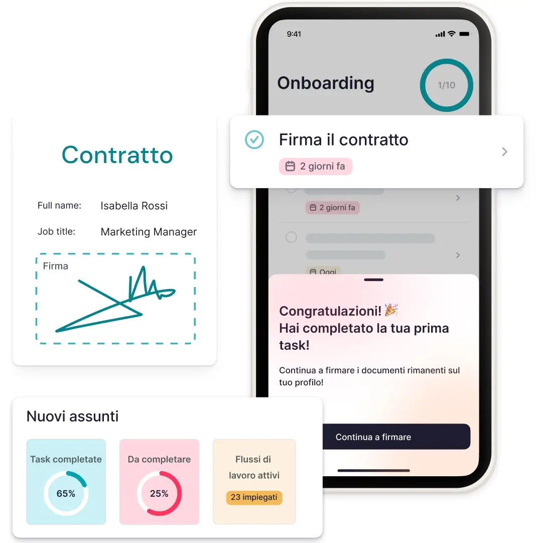 La firma elettronica di Factorial