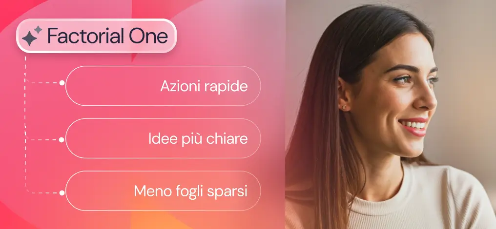 Factorial presenta One: l’agente di intelligenza artificiale che sta trasformando la gestione aziendale in Europa.