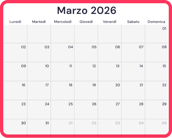 Scarica il file di Marzo 2026 con Factorial