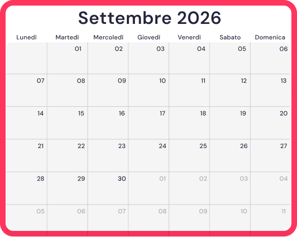 Scarica il file di Settembre 2026 con Factorial